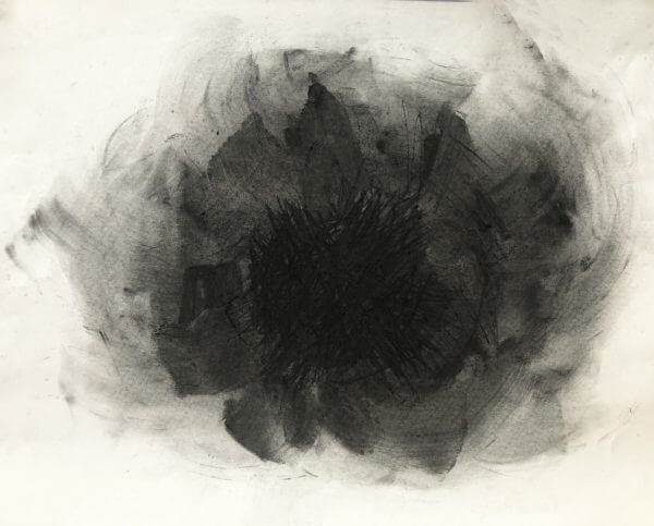 Charcoal on paper / 50 cm x 70 cm / 2021