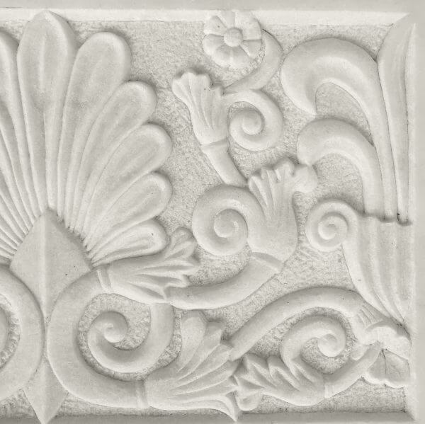 White Parian marble / 35 cm x 50cm x 2 cm / 2020